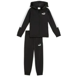 Puma Kinder Anzug ESS No.1 Logo Poly Suit PS, Größe 122 in Schwarz PUMA Black