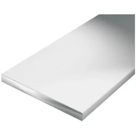 GAH Alberts Flachstange Aluminium 1000 x 25 x 2 mm silberfarbig eloxiert