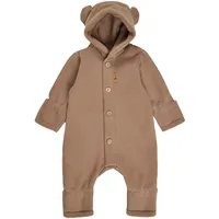 Sterntaler Overall mit Ohren Plüschfutter, beige, 68