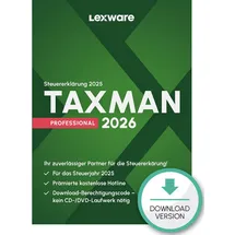 Lexware TAXMAN 2026 (1-PLATZ LIZENZ) - [PC]