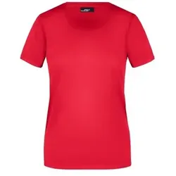 Damen Rundhals T-Shirt JN901, rot, Größe 3XL - rot - 3XL