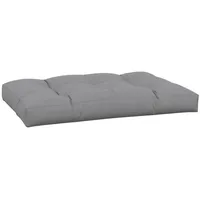 VidaXL Palettenkissen Grau 120x80x12 cm Stoff