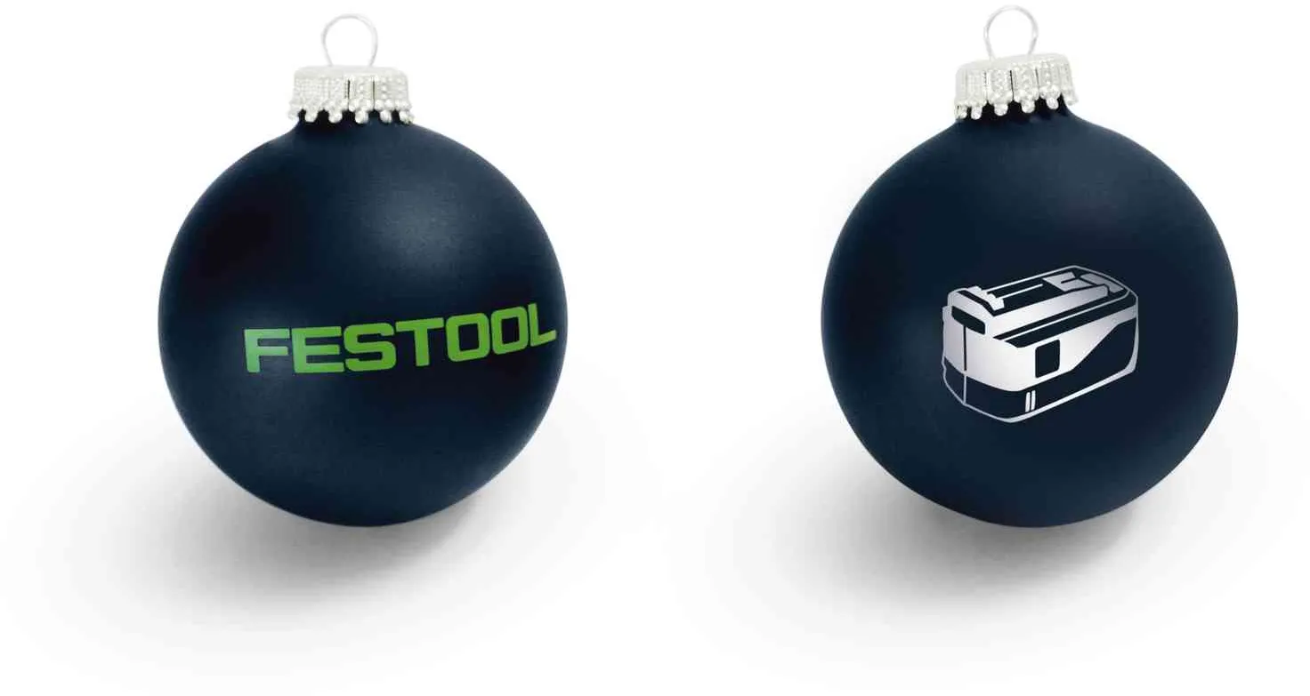 Festool-Fanartikel Weihnachtskugeln