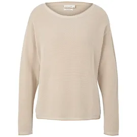 Tom Tailor 1033125 Pullover Beige Bubble Structure XL