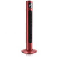 Brandson Turmventilator, Oszillation 65°, Timer, Fernbedienung, Standventilator 96cm, Rubinrot rot