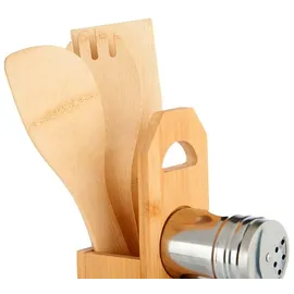 San Ignacio Kinvara Bambusschaufel und Gewürzregalhalter 25 x 7 cm