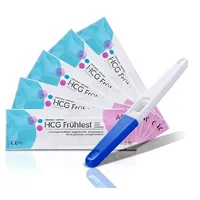 5 x Time4Baby Mittelstrahl Schwangerschaftstest I Frühschwangerschaftstest I Schwangerschaftstest Frühtest I 6 Tage vor dem Ausbleiben der Periode testen
