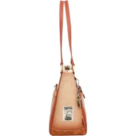 Anekke Peace & Love Schultertasche Polyurethan Khaki