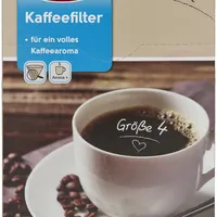 RUBIN Kaffeefilter naturbraun Gr. 4 - 100.0 Stück
