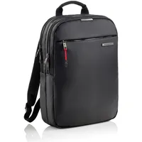 Miquelrius Business Rucksack 13L schwarz – Laptopfach 16" mit RFID-Schutz, wasserabweisend, Reflektoren - 44,5x30x6cm