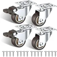 HOLKIE Möbelrollen 38mm 4er Set