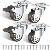 HOLKIE Möbelrollen 38mm 4er Set