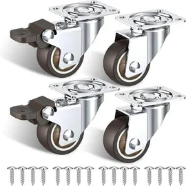 HOLKIE Möbelrollen 38mm 4er Set