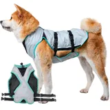 Suitical Dry Cooling Vest Hund, L, Silber
