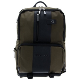 Piquadro Brief2 Modular Backpack Verde Militare