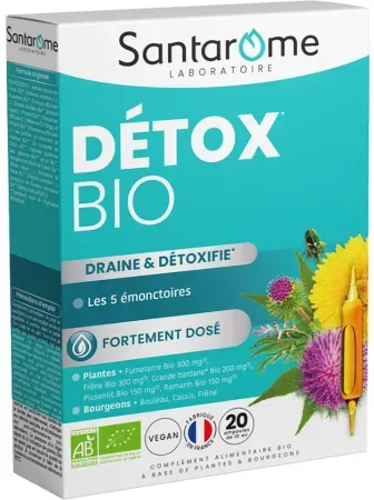 Santarome Detox Bio 20 Ampullen