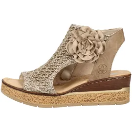 Rieker Keilsandaletten Damen Beige 42