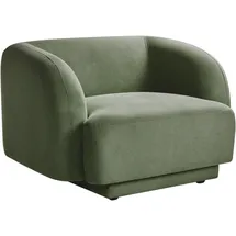 Beliani Sessel Skjanes Stoff Grün