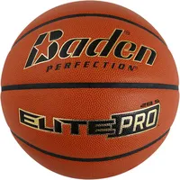 Baden Elite Pro NFHS Basketball Indoor Spielball mit Mikrofaser-Material - offizieller High-School-Basketball