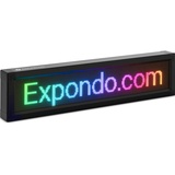 Singercon LED-Laufschrift - 192 x 32 farbige LED - 96 x 15 cm - programmierbar via iOS / Android