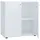 VCM Lona Aktenschrank 70 x 39 x 74 cm weiß