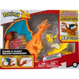 Jazwares Feuer & Flug Glurak 15cm Spielfigur
