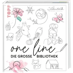 Die große One Line Bibliothek - Vielfältige Inspiration für dein Line Art Kunstwerk