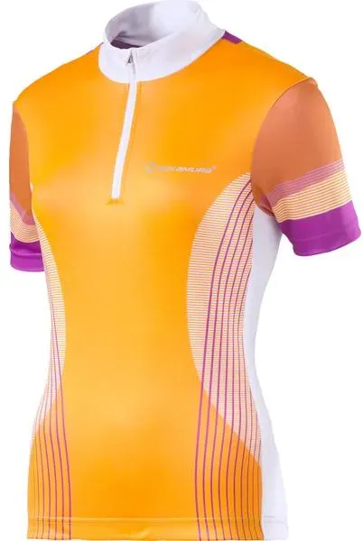 NAKAMURA Damen Trikot D-Trikot Ispani, Orange / Lila / Weiß, 42