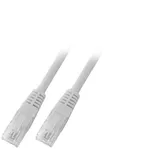 EFB-Elektronik EFB K8100GR.7,5 RJ45 Patchkabel Cat.6 U/UTP PVC CCA grau 7,5m K8100GR75