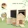 PawHut Entenstall aus Holz 78 x 90 x 92 cm Natur