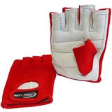 Best Body Nutrition Power Handschuh, Mehrfarbig (rot), L