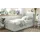 Uno Boxspringbett mit Bettkasten ¦ grau ¦ Maße (cm): B: 103 H: 113