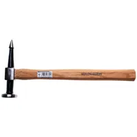 BGS Karosseriehammer runder, flacher Kopf / spitze, kegelige Finne