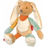 Sigikid 43283 Kuscheltier, Beige/Mehrfarbig/Hase