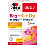 Queisser Pharma Doppelherz B12+C+D3 Depot aktiv Tabletten