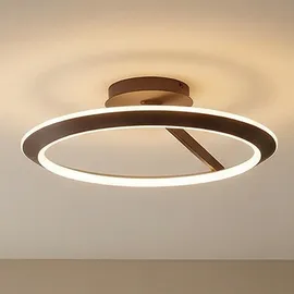 LUCANDE Eldra 1 flammig Ø 56 cm braun