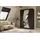 altdecor Schiebetürenschrank VOXI 150 x 216 x 61 cm Schwarz