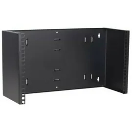 DSIT 6 HE, 19” Montagerahmen für Wandbefestigungen ohne Schaniere - 180mm Tief - Schwarz