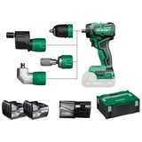 Hikoki DS18DDQ inkl. 2 x 5,0 Ah + HSC Koffer