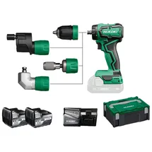 Hikoki DS18DDQ inkl. 2 x 5,0 Ah + HSC Koffer