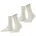 Falke KGaA ESPRIT Basic Pure Multipack W So Baumwolle einfarbig 2 Paar Weiß Off-White 2040 35-38