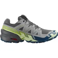 salomon speedcross 6 trailrunning schuhe grau blau grun fur herren - 40
