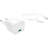 Hama USB-C, Mini-Ladegerät, Universal, Weiß