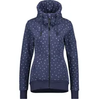 Alife & Kickin VivianAK B Sweatjacket blau Marine melange) Damen Sweatjacken