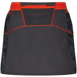 La Sportiva Auster Skirt W, Carbon/Cherry Tomato M