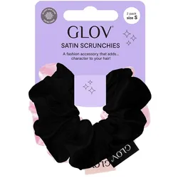 GLOV Scrunchies 2 Pack S - Pink & Black