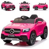 ES-Toys Mercedes GLC Kinder Elektroauto pink