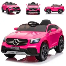 ES-Toys Mercedes GLC Kinder Elektroauto pink