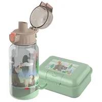 HABA Geschirr-Set Trinkflasche & Brotdose im Doppelpack in Wald | Gr.: onesize