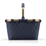 Reisenthel carrybag frame rhombus midnight gold